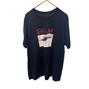 Pearl Jam Dark Matter Red Mosquito World Tour 2024 T Shirt Black Band Tee XXL